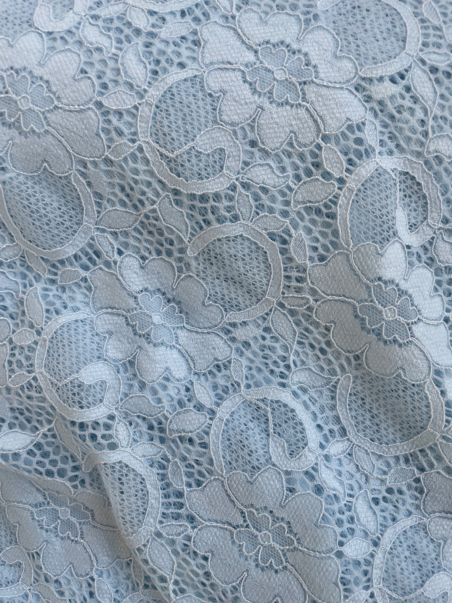 loose Nylon Lace fabric width 60inchs