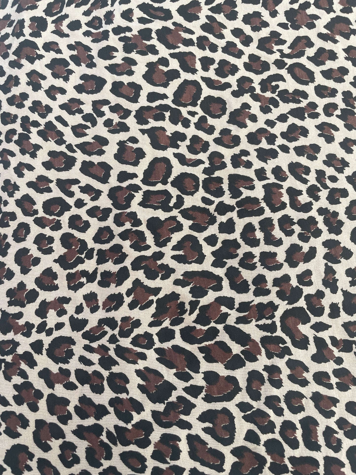 leopard print viscose fabric width 59 inches i meter 1 sale