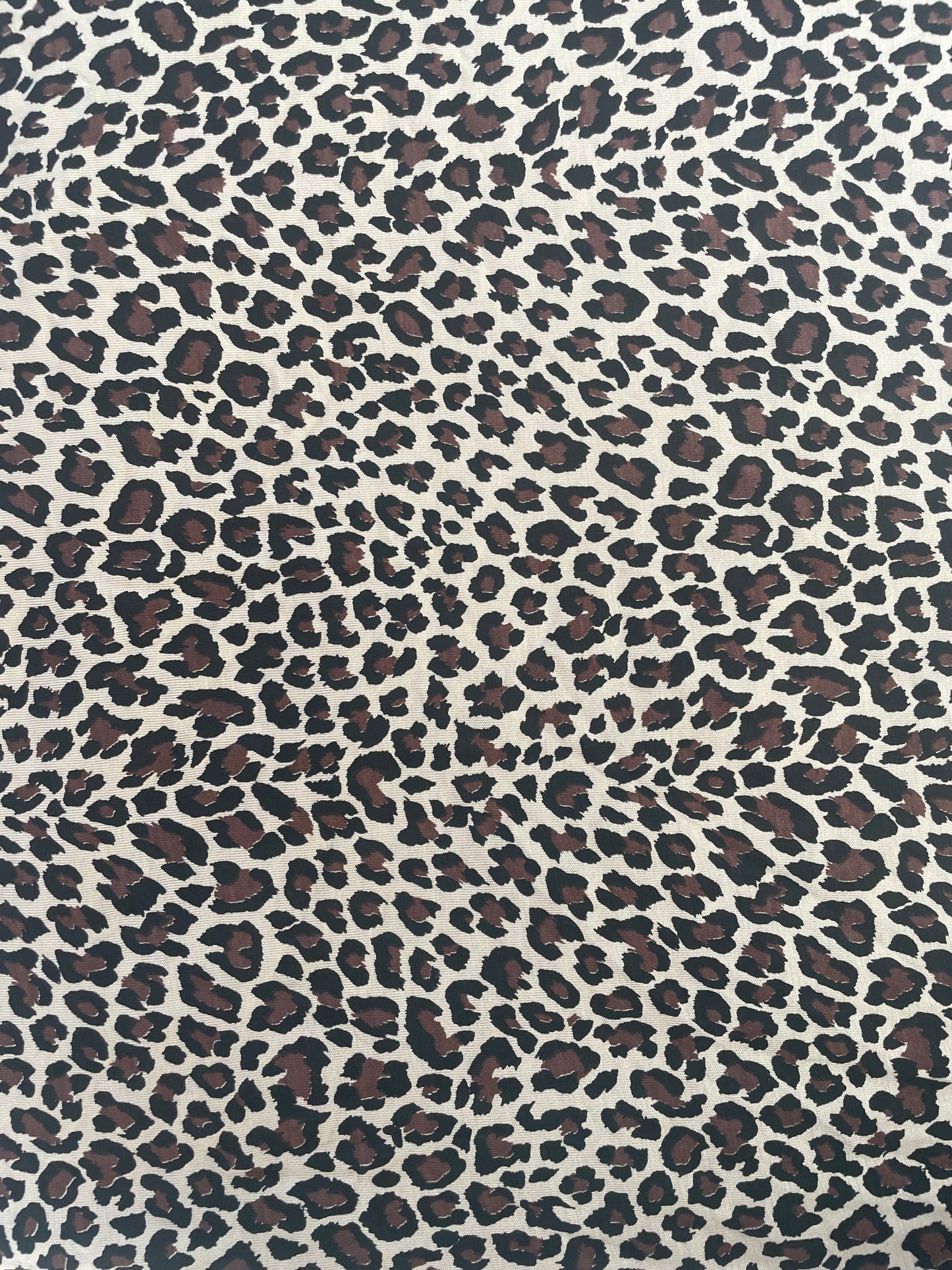 leopard print viscose fabric width 59 inches i meter 1 sale