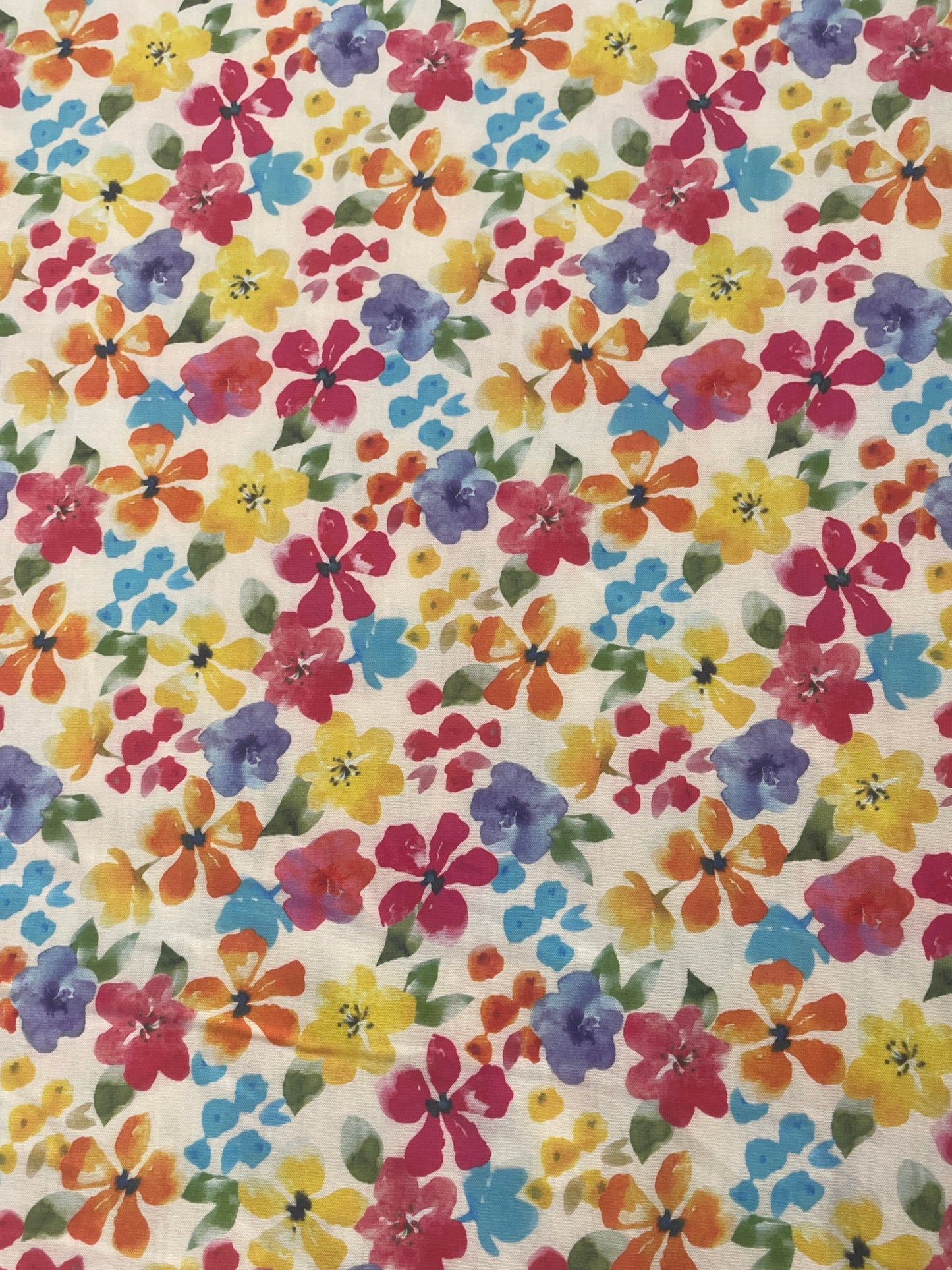 printed spun poly loose fabric(width 59 inches) 1 meter 1 sale